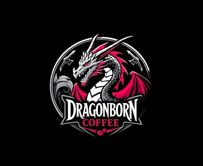 create professional and specially dragon logo design
