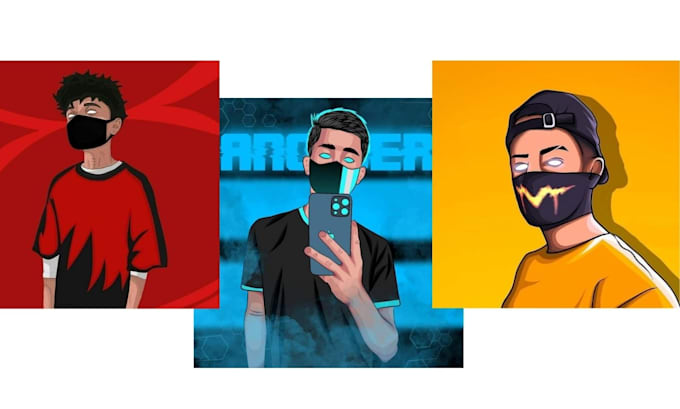 create vector cartoon graphics in short terms