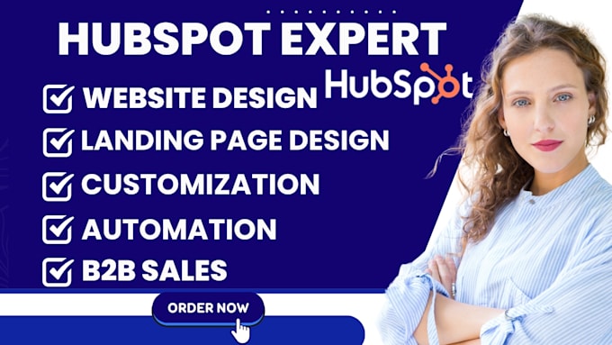 setup, integrate, and automate your hubspot CRM, and email marketing system