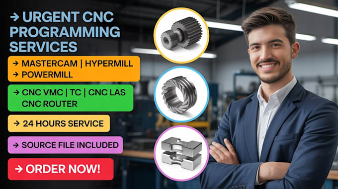 do cnc cam programming using mastercam and hypermill
