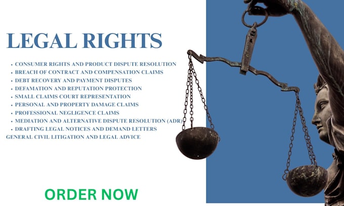 prepare complaint letters and settlement agreements