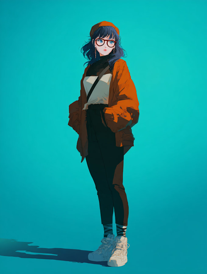 draw a anime character