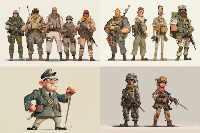 make game character in game character style