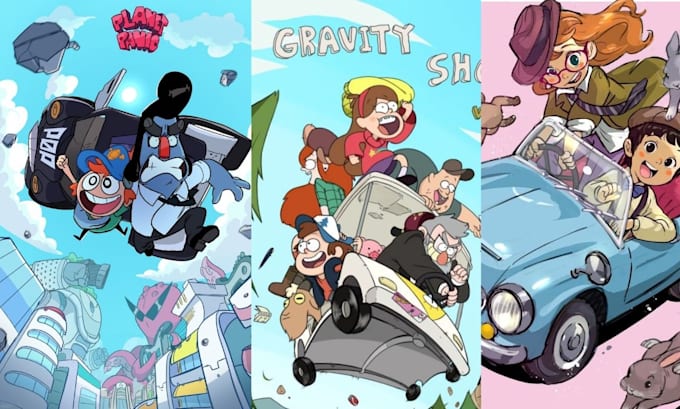 do comic book illustration graphic novel cover art