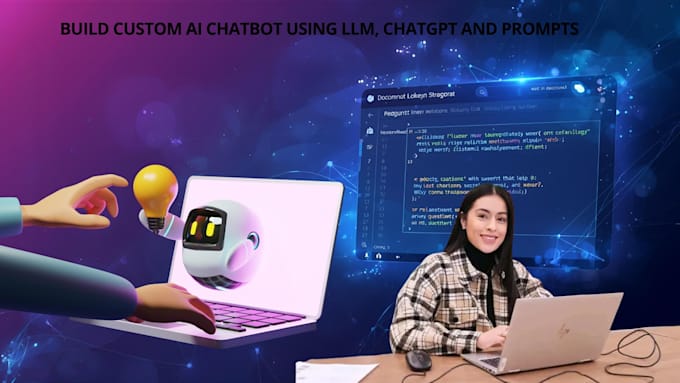 build custom ai chatbot using llm, chatgpt and prompts