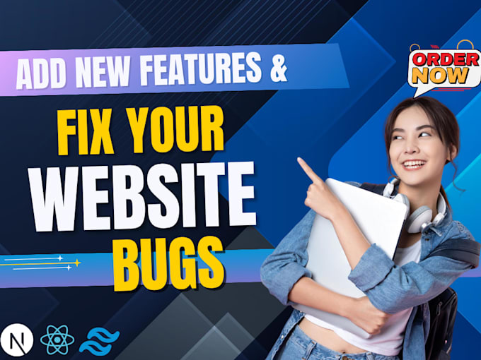 fix frontend bugs and redesign your website UI in 24 hours