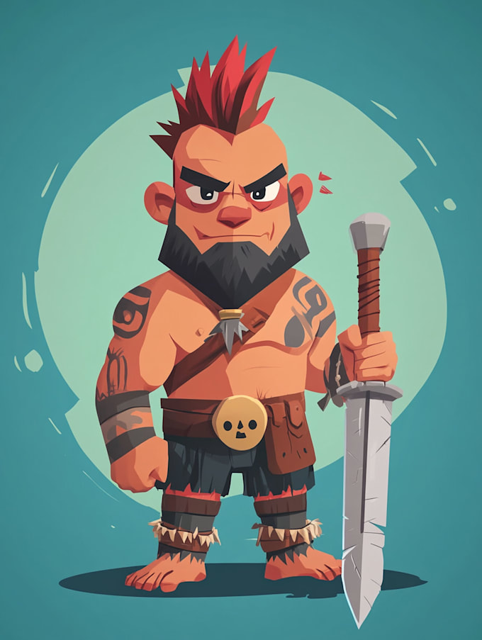 design 2d game character