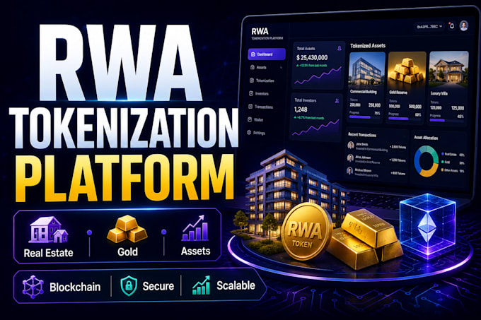 blockchain develop real world asset tokenization platform rwa blockchain dapp