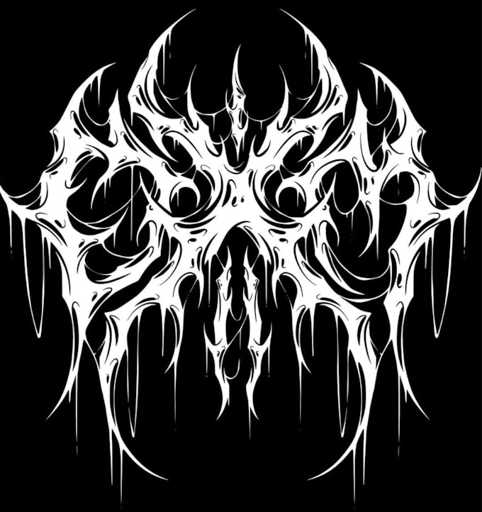 design a metal band logo