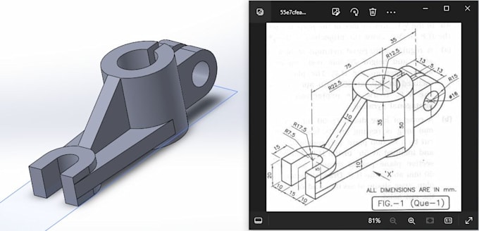 Convert your 2d sketches or ideas into printable 3d models by Salah_hmf ...