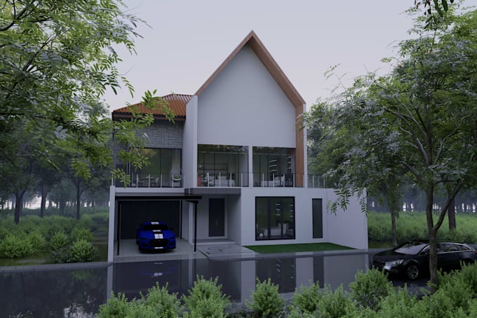 professional bim models in revit with architectural, structural and mep details