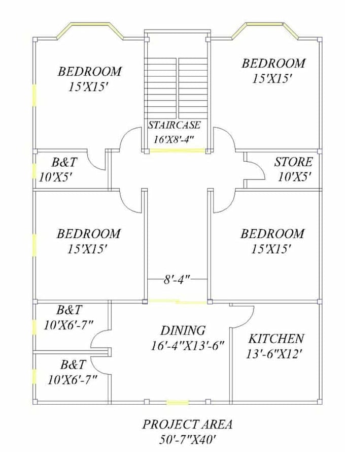create professional auto cad 2d drawings and architectural plans