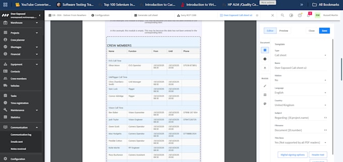 rentman expert for integration and workflow optimization