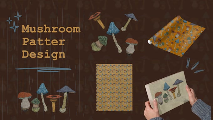 design patterns with an artistic and natural style