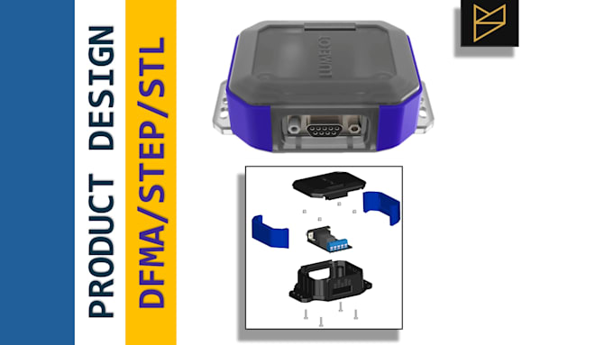 create 3d product design for manufacturing and mechanical engineering