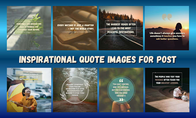 Encouraging Posts Design your motivational quotes for your social media by Arpita__paul ...