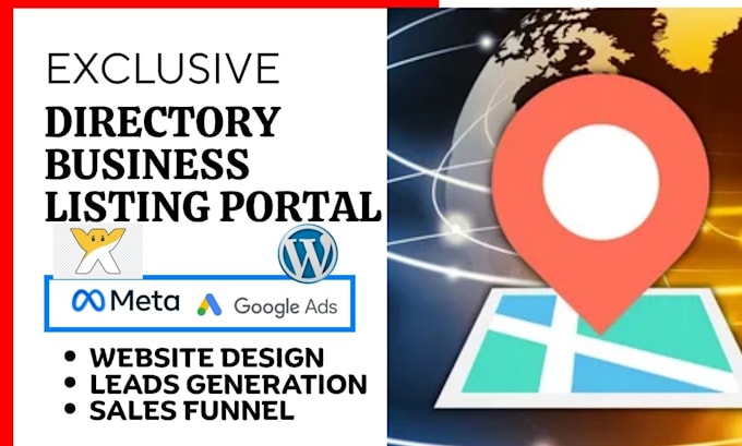 generate business directory leads business listing portal directory website