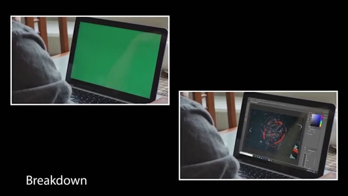 do professional screen replacement motion tracking and green screen removal