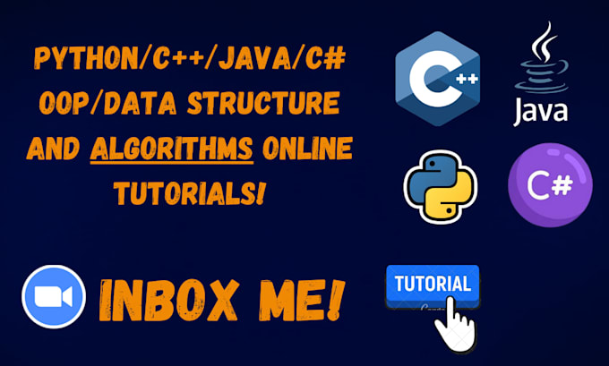 tutor you cpp, python,java, oop,dsa,sql,js leetcode, and competitive programming