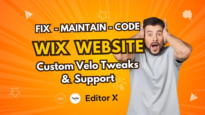 do wix website redesign, fix, maintenance and custom tweaks