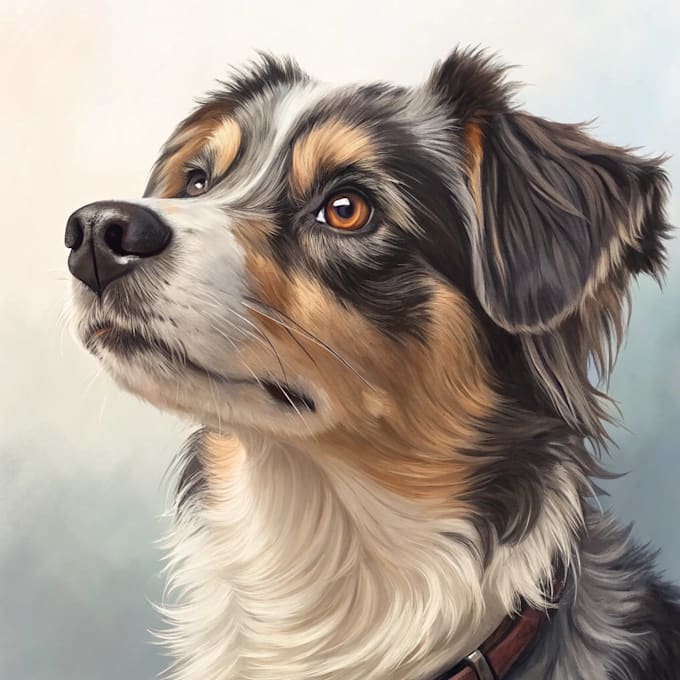 paint stunning pet portrait