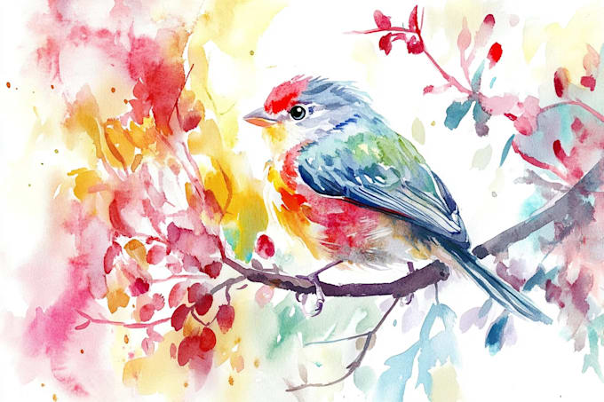 design a watercolor illustration