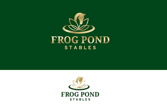 design unique horse farm logo