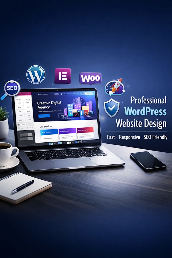 create or redesign your wordpress website professionally