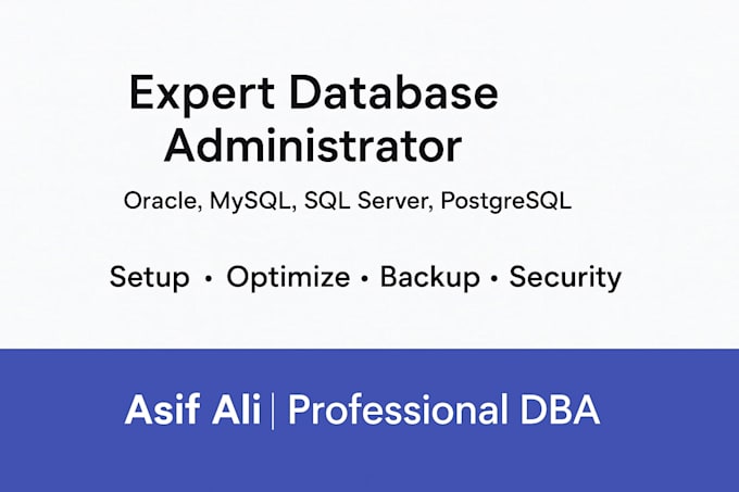 design oracle forms, reports, and manage oracle databases professionally