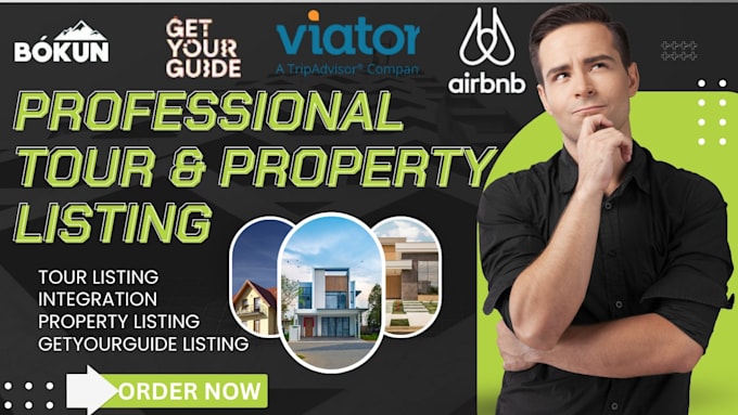 create tour listings that sell on bokun, getyourguide, and tripadvisor