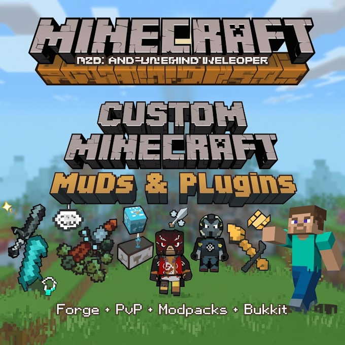 create custom mincraft forge and neo forge or fabric mods game