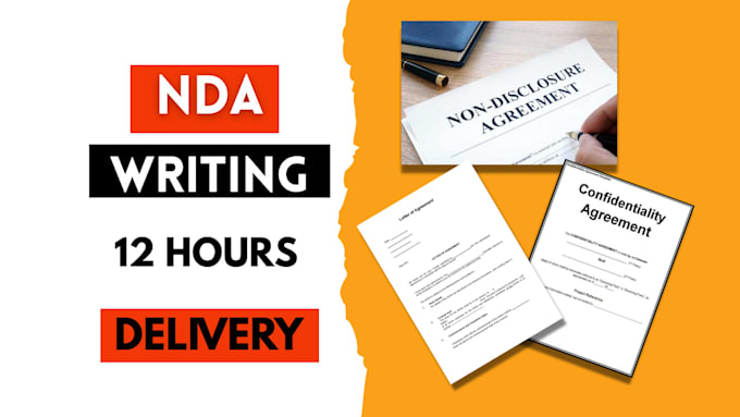write a non disclosure, non compete, and non solicitation agreement