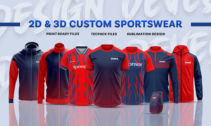 design custom jersey or uniform design sublimation