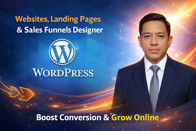 design a fast wordpress website that converts