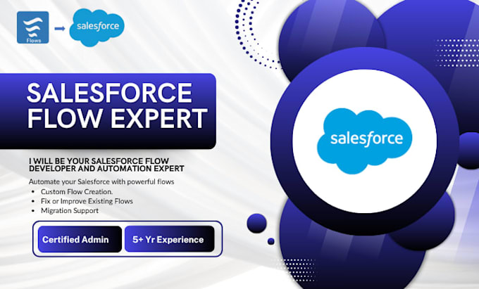 be your salesforce flow developer and automation expert