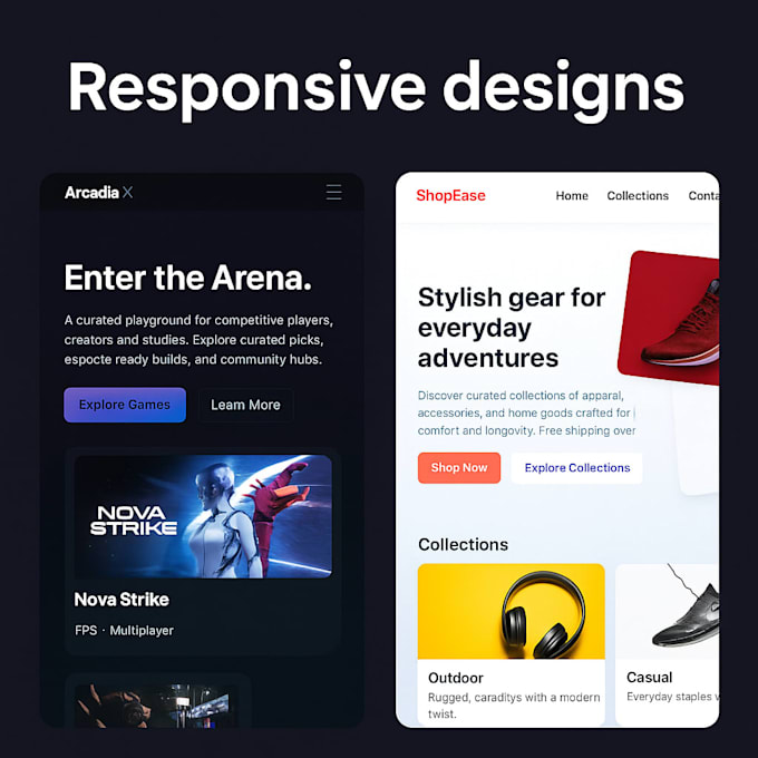 convert your figma design to HTML, CSS and javascript