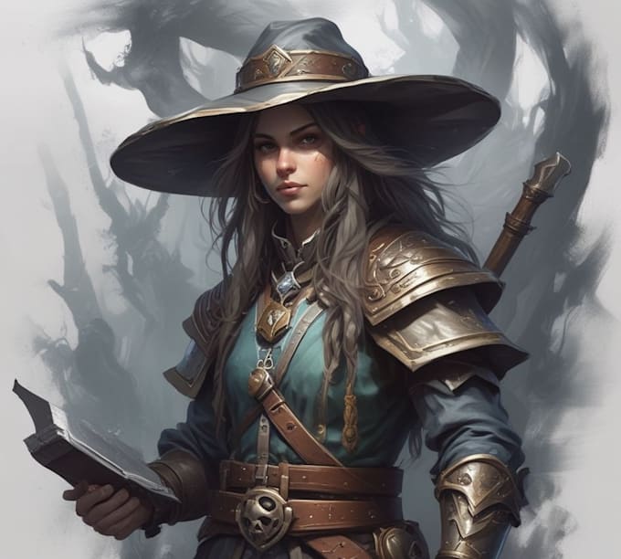 dnd character art and dnd character art