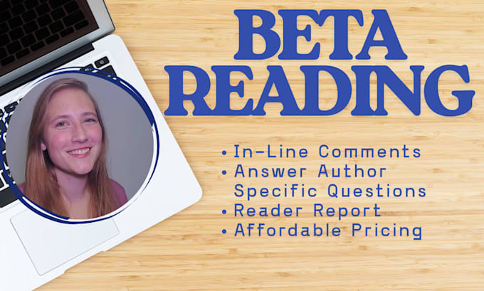 beta read your fiction novel and offer inline feedback