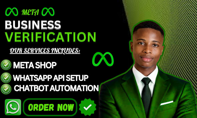 setup meta business suite, whatsapp API, meta business verification