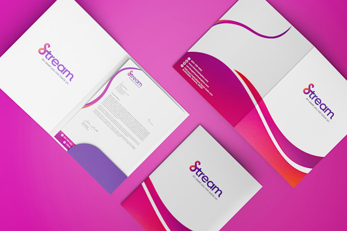 design professional presentation folder within 24 hours