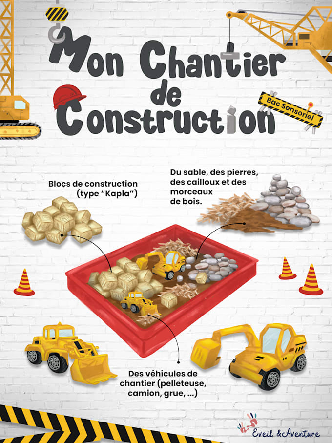create educational illustrations for children