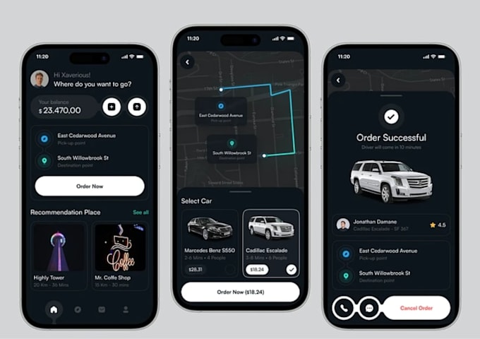 develop taxi booking app rideshare app uber clone app car rental app carpool
