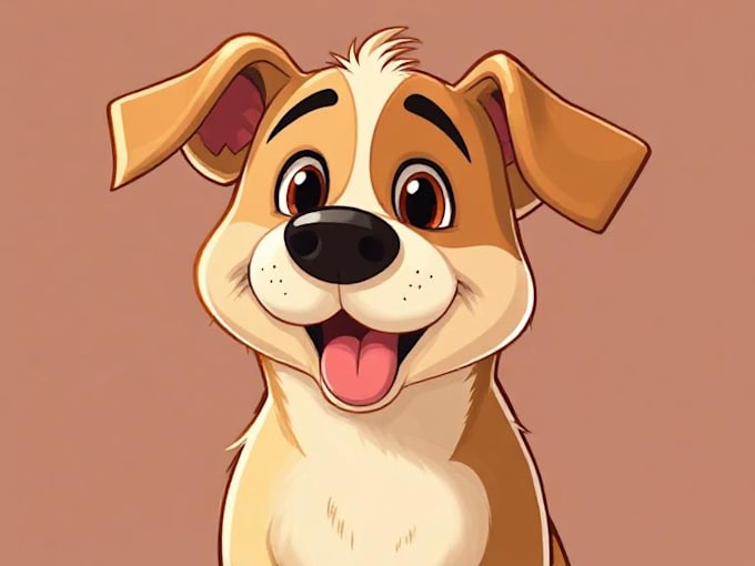 create realistic cartoon pet portraits