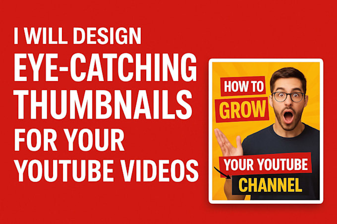 design professional logo banner and thumbnail