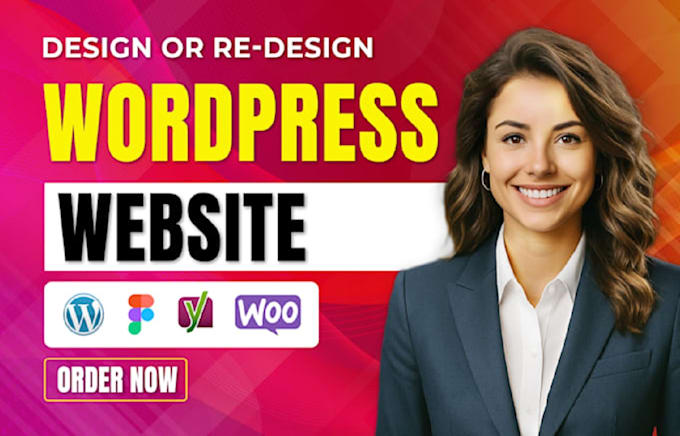 design you a professional wordpress blog website