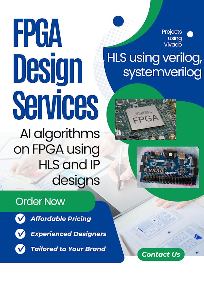 do fpga design and simulation using vivado, hdl, and hls