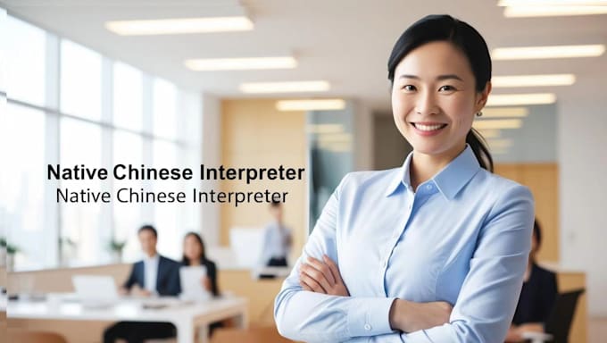 provide english to chinese interpretation for meetings
