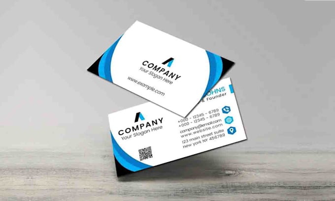 design a professional and modern business card