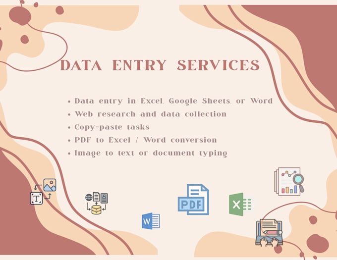 Provide accurate and efficient data entry services by Shivbiz1611 | Fiverr