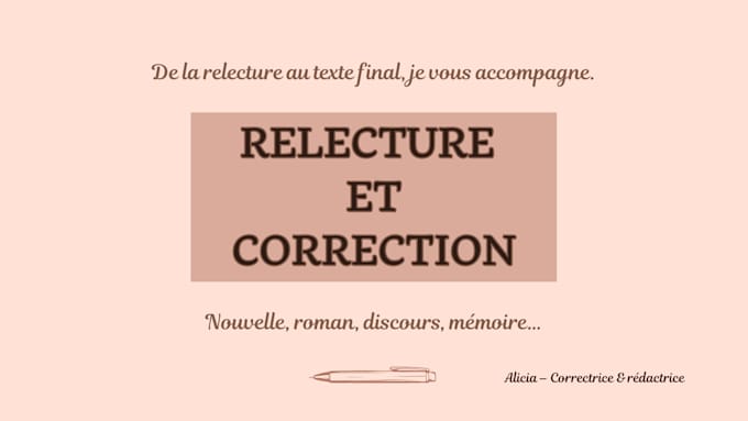 carefully proofread and correct your french writing